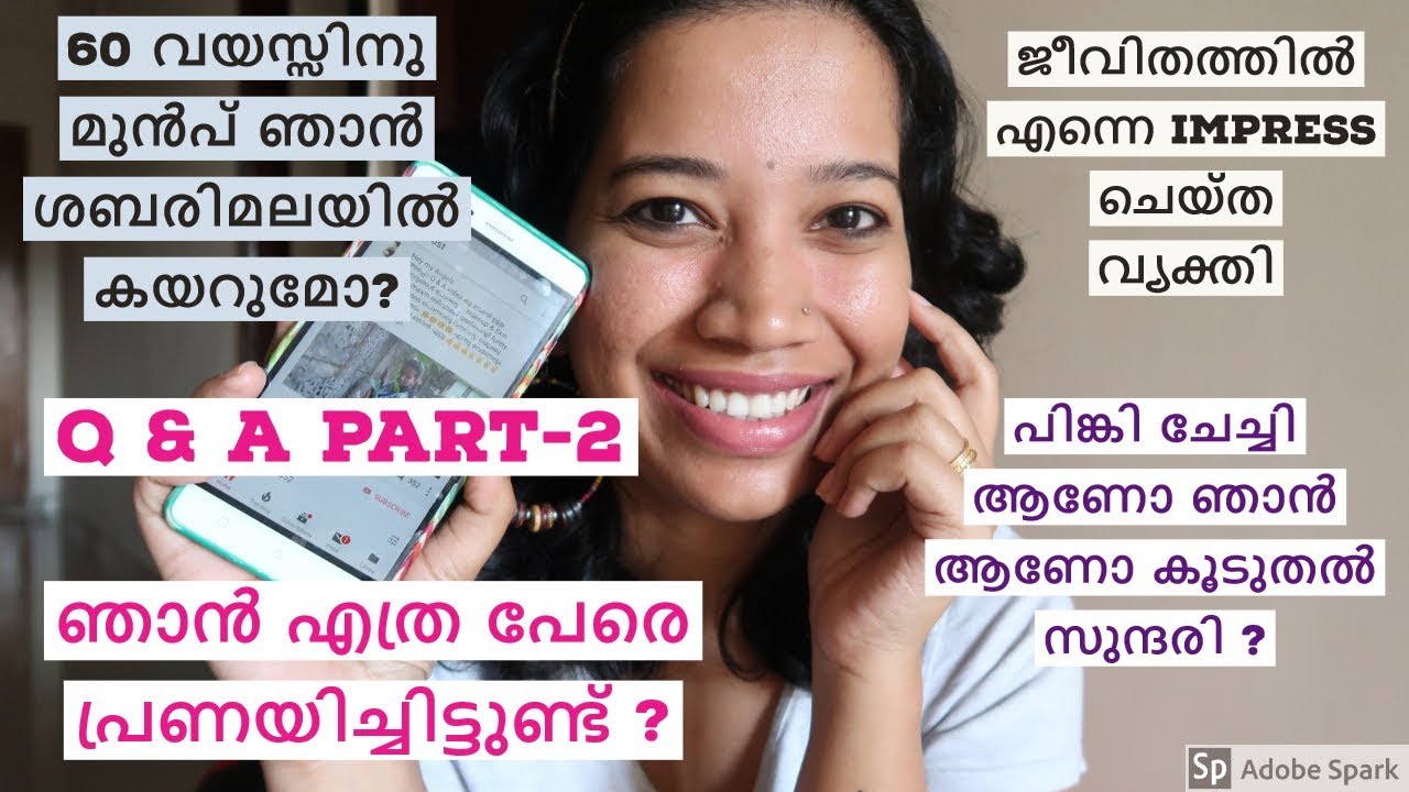 Q & A Part2 I Malayalam I Blush with ASH YouTube