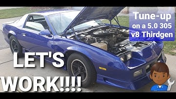 Tune-up on a Chevy Camaro rs Thirdgen..  305 v8 Timing / firing order Diagram