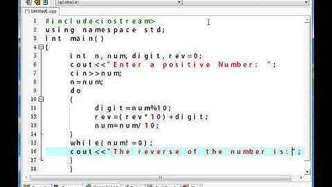 Program for Reverse, Palindrome Number in C++ (HINDI/URDU) - Zero One