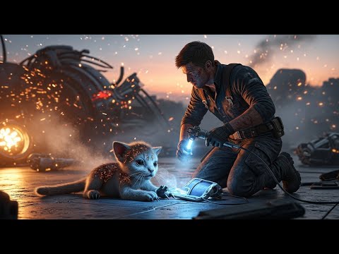 The Cub Born Lay There Waiting To Die But Then A Miracle Happened When The Fearless Human Mechanic