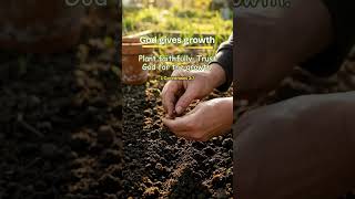 Trust God's work for He Gives the Increase #godisgood #shorts #fyp #ytshorts