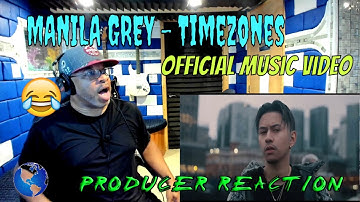 MANILA GREY   Timezones Official Music Video - Producer Reaction