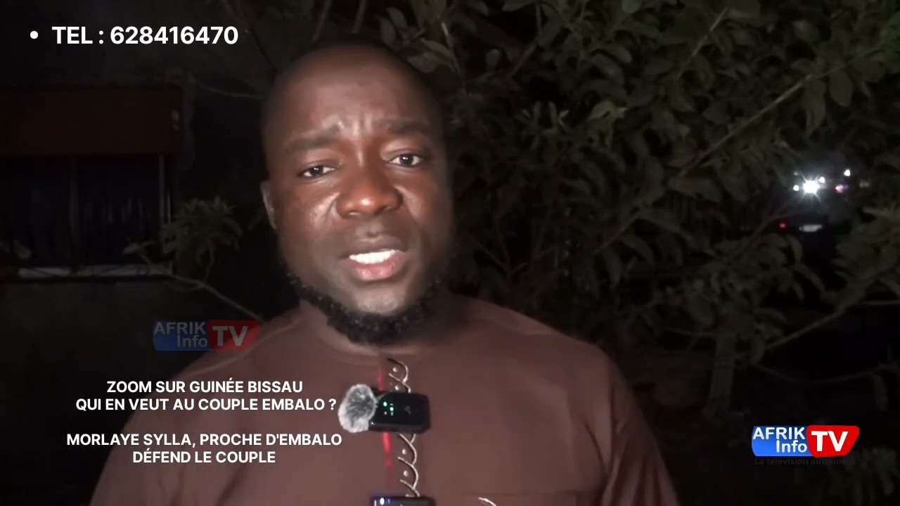 Guinée Bissau : Qui en veut au couple Embalo ? Morlaye Sylla, un des proches défend le couple...