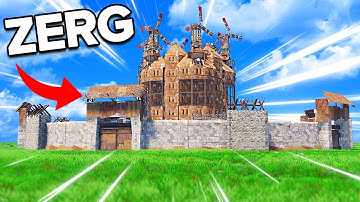 They raided her base so I ZERGED them - Rust Zerg