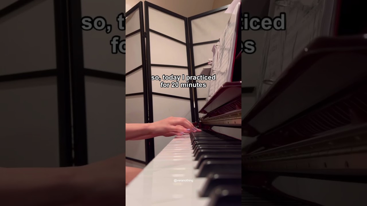 “I don’t have time to practice” 