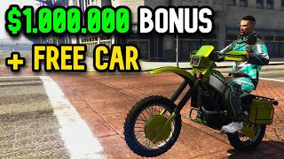 Gta Online Claim $1,000,000 Bonus & Free Car