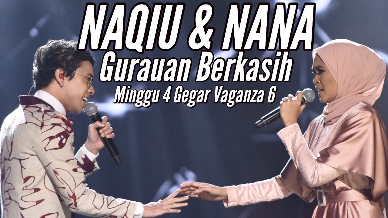 Naqiu  Siti Nordiana   Gurauan Berkasih Minggu 4 Gegar Vaganza 6