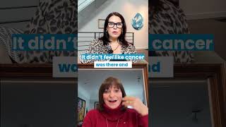 It didn't feel like cancer #cancerawareness #JeanneBeker #caregiversupport