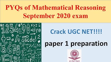 Paper 1 Mathematical Reasoning mcqs you should not miss for UGC NET 2021 exam