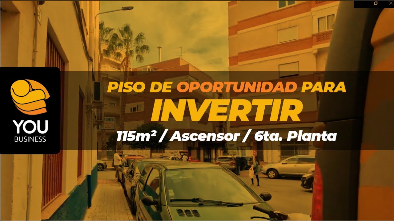 VENDIDO 😊ELDA //PISO DE BANCO EN OFERTA / 115 m² / 44.900 €  /  6ta. PLANTA  /ASCENSOR