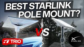 The BEST Pole Mount for Starlink Gen 4? We Tested Both So You Don't Have To