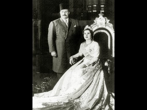 فيديو نادر ليوم زفاف ملك مصر من الملكة ناريمان ج2