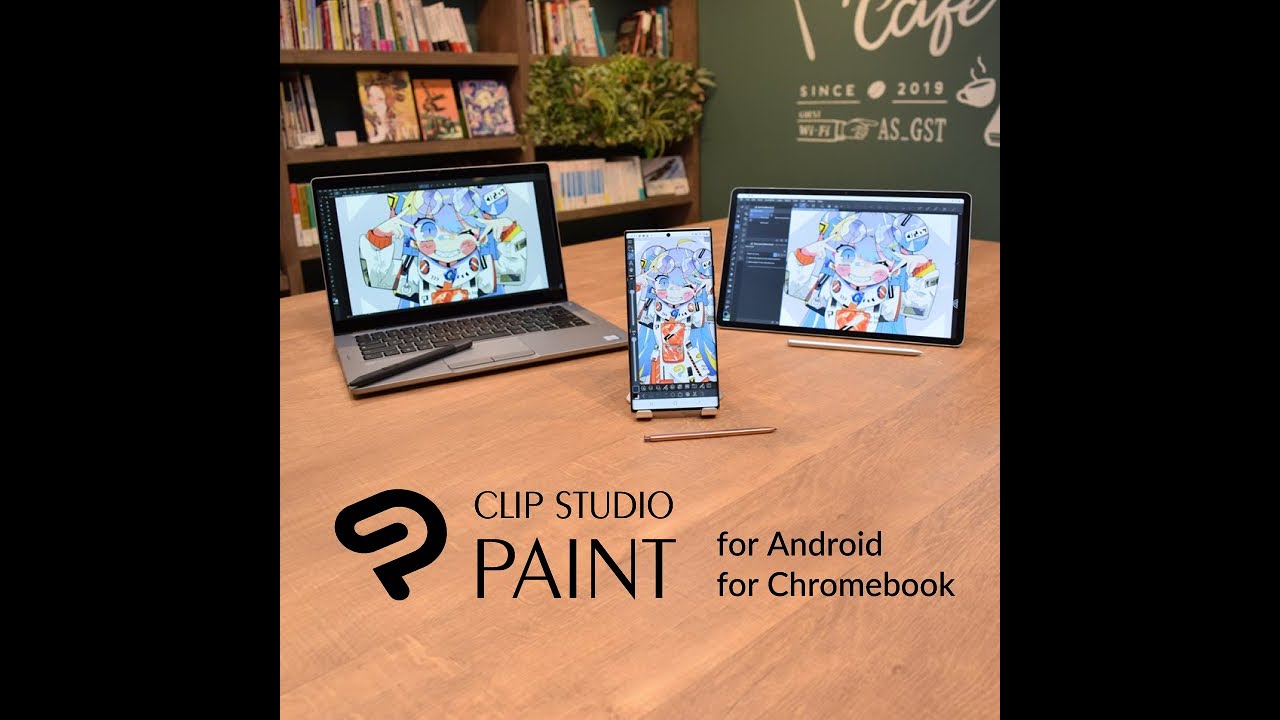 ついに登場 Clip Studio Paint Android Chromebook版 提供開始 Youtube