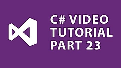 C# Tutorial 23 Document API