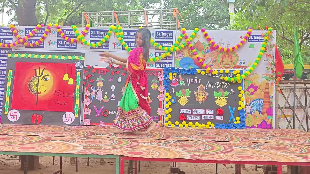 Navratri Special Mashup | St. Teresa International School Cultural Program