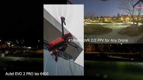 #DJI #FPV for any Drone #ShramkoVR  for safety night, evening fly with VR 360 rig