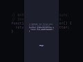 Warnings & Todos. #shorts #coding #javascript #programming