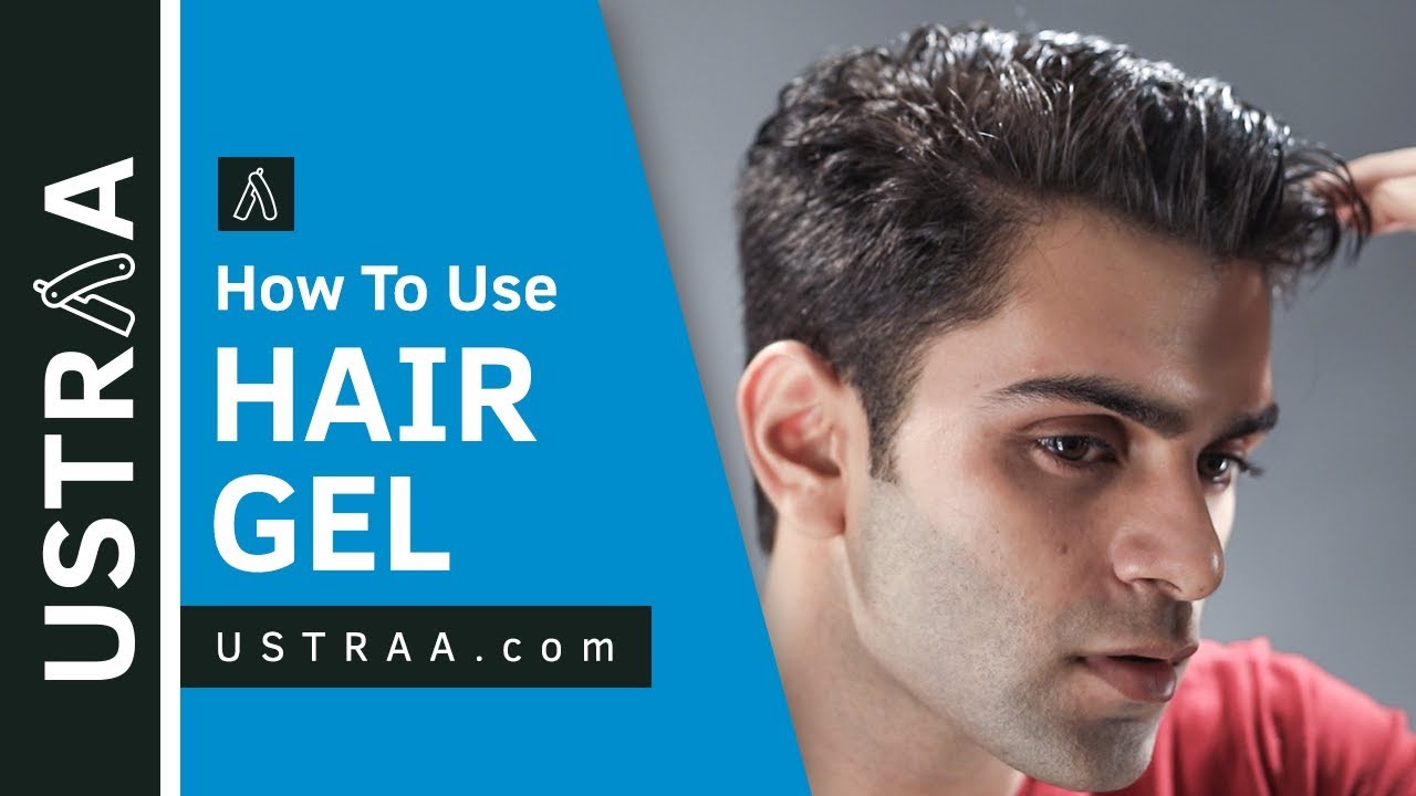 How To Use Hair Gel Strong Hold | USTRAA - YouTube