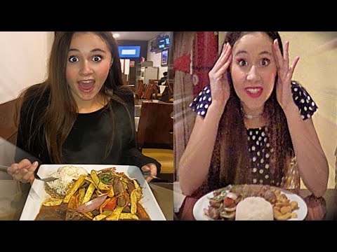 5 Dollar vs 33 Dollar Lomo Saltado!! (Peruvian Food!) Angela Rose