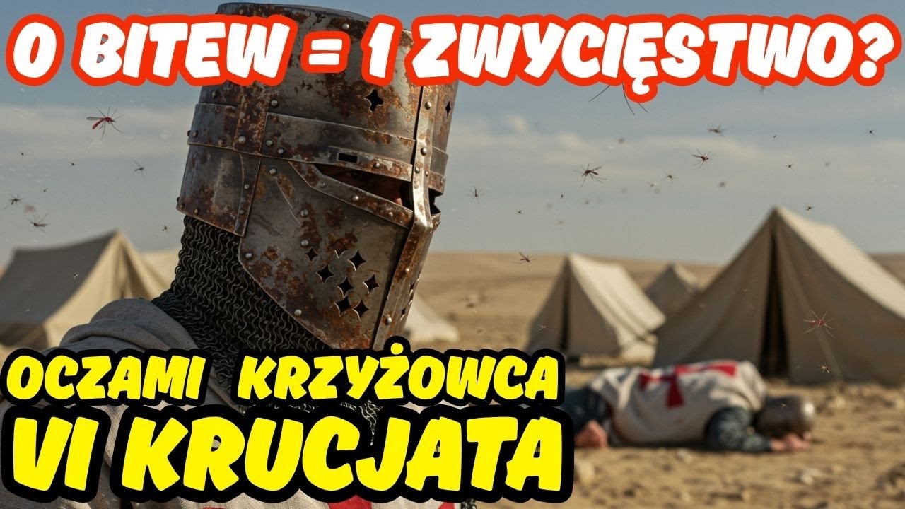 Przeżyjesz VI KRUCJATĘ 1228 r. jako Zubożały Rycerz co WALCZY z... Komarami?
