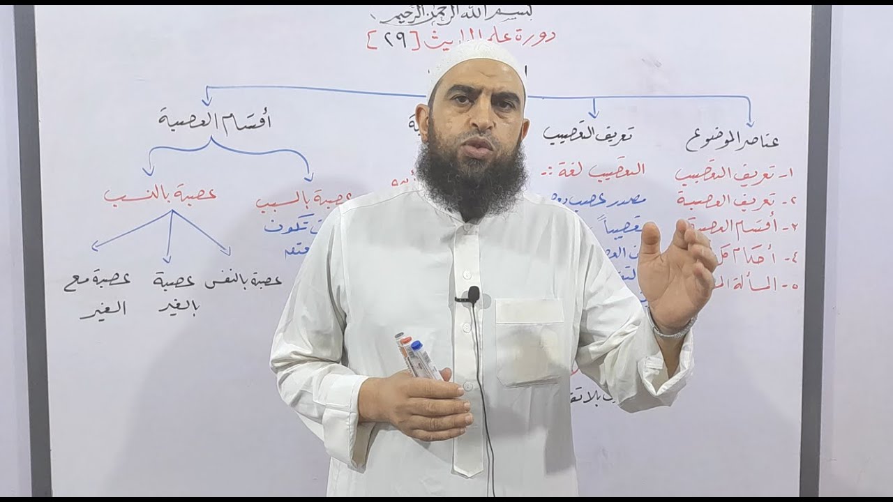 دورة علم المواريث 29 ( بداية الكلام في باب التعصيب )