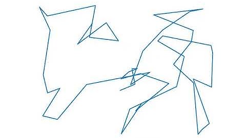 Genetic Algorithm solving the Traveling Salesman Problem