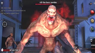 Zombie Hunter 28 days later‏ Gameplay #6 new zombie games 2022 - boss 1 screenshot 2