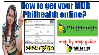 How to get MDR PHILHEALTH online in 2024? Paano kumuha ng MDR PHILHEALTH online? screenshot 4