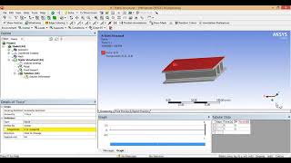 ANSYS Plate compression test