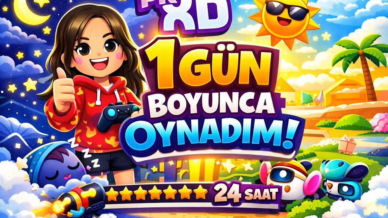 Bir Gün Boyunca PK XD  Bir Gün Geçirdim 