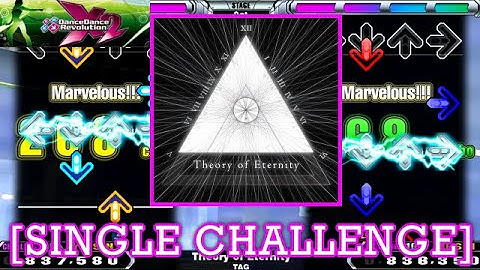 【DDR X2】 Theory of Eternity / TAG [SINGLE CHALLENGE] 譜面確認+Play