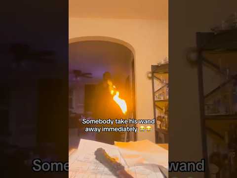 I don't think bro graduated from Hogwarts🧙‍♂️