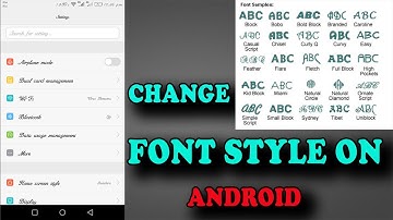 ZFont | How to Change Font Style on Android Without Root