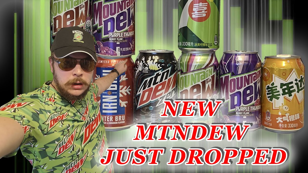 Вышли новые Mauntain Dew!