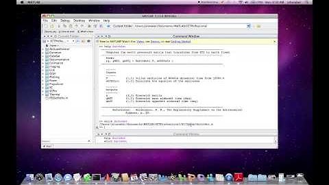 PSS MATLAB Toolbox Tutorials: Command Line Help