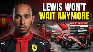 Lewis Hamilton Is DONE Waiting — Ferrari Just Made Its Biggest Move Yet