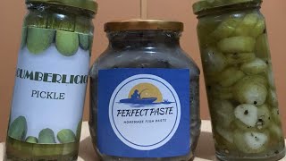 FOOD PRESERVATION (PICKLE AND FISH PASTE)