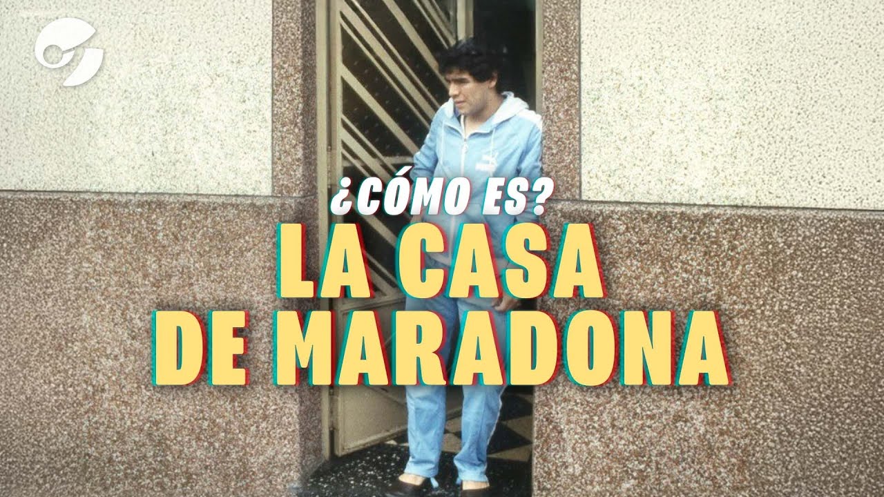 CÓMO ES LA CASA DE MARADONA | El lugar donde Diego fue feliz