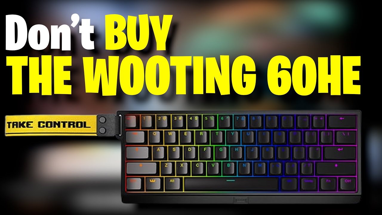 Wooting 60HE Sound Test  Rhythm Game Edition 