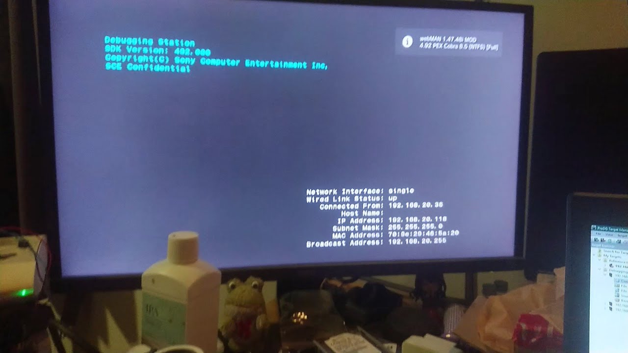 PS3 Superslim qCFW DEXONCEX Test