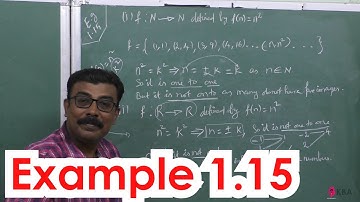 15. Maths | Sets, Relations and Functions | Example 1.15