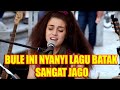 GAK DISANGKA BULE INI NYANYI LAGU BATAK SANGAT JAGO..