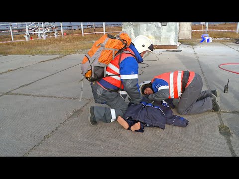 НАСФ НЕ ДОГОНЯТ / В Ямбурге проверили нештатное аварийно-спасательное формирование