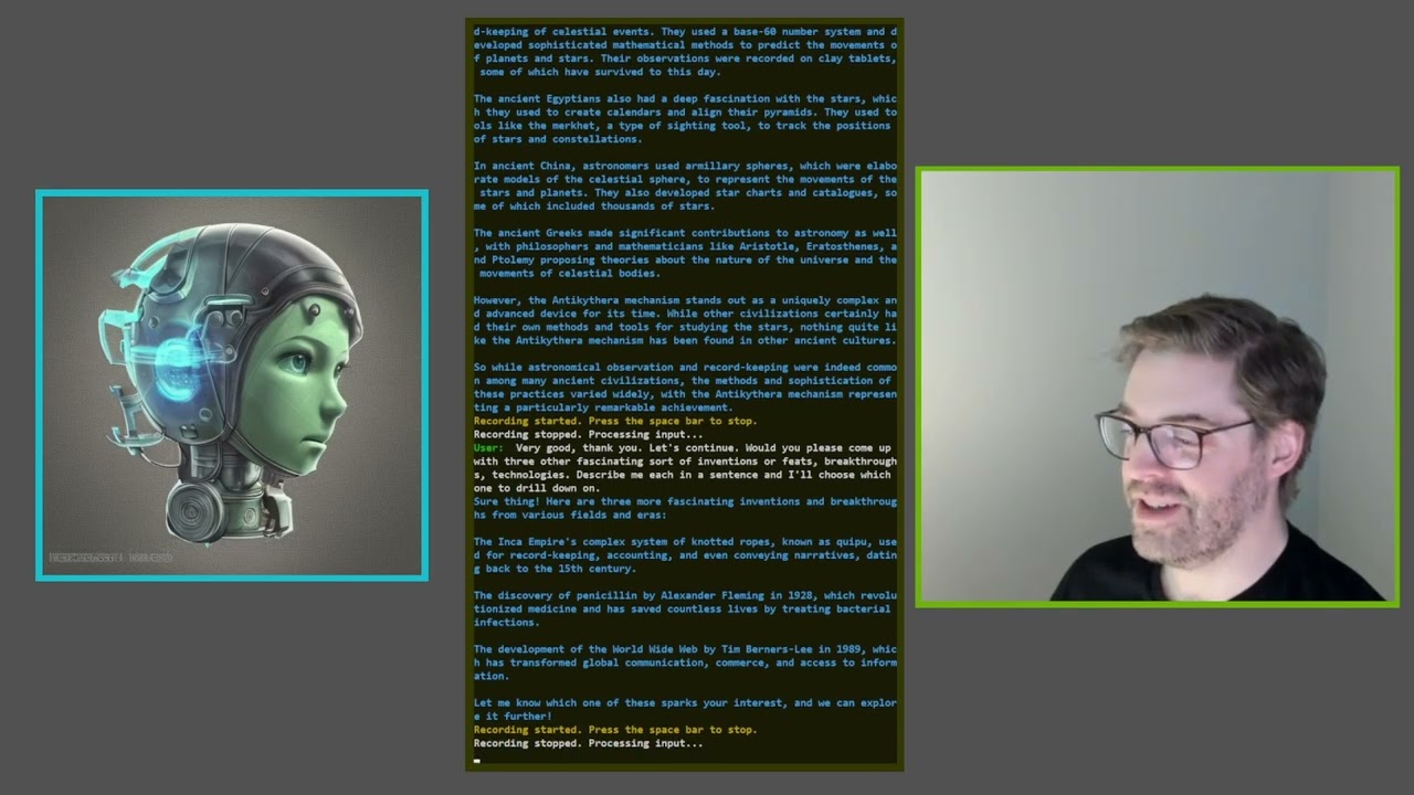 The Antikythera Mechanism, RESTful Architectures, and Dark Matter - Conversations with Claude #7