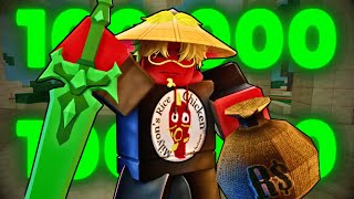 I Dominated a 100,000 ROBUX Tryhard Tournament! (Roblox Bedwars)