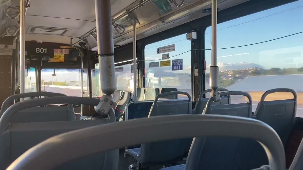 TheBus Route 95 Express Kapolei Homesteads, Bus 801 (Part 1) YouTube