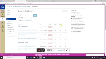 Viewing Assignment Comments in Canvas