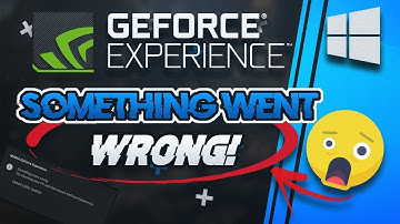 Fix Something Went Wrong. Try Restarting Geforce Experience Error | NVIDIA GeForce Experience [2025]