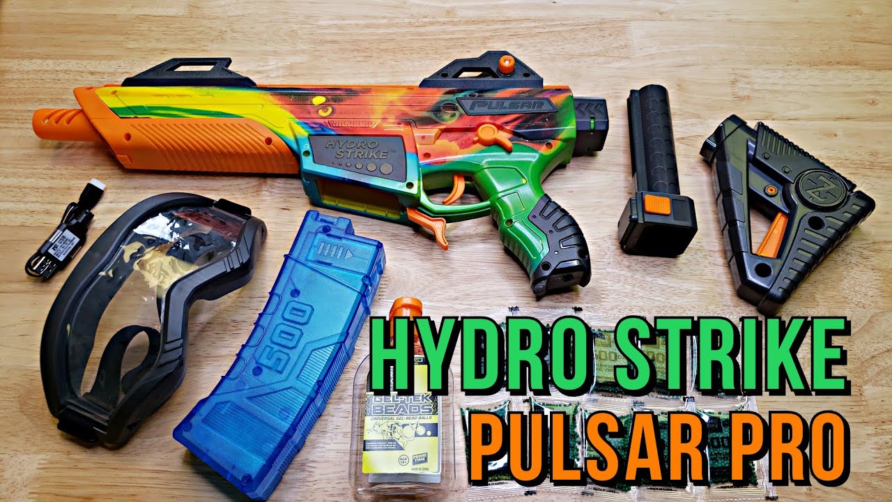 What's In The Box?! HYDRO STRIKE PULSAR PRO Gel Blaster Unboxing and