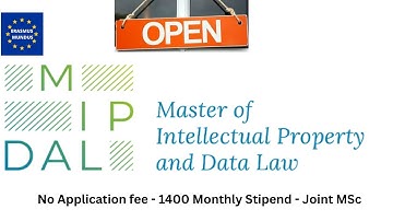 Erasmus Mundus MIPDAL 2026-2028 Scholarship Application Tutorial | Apply NOW